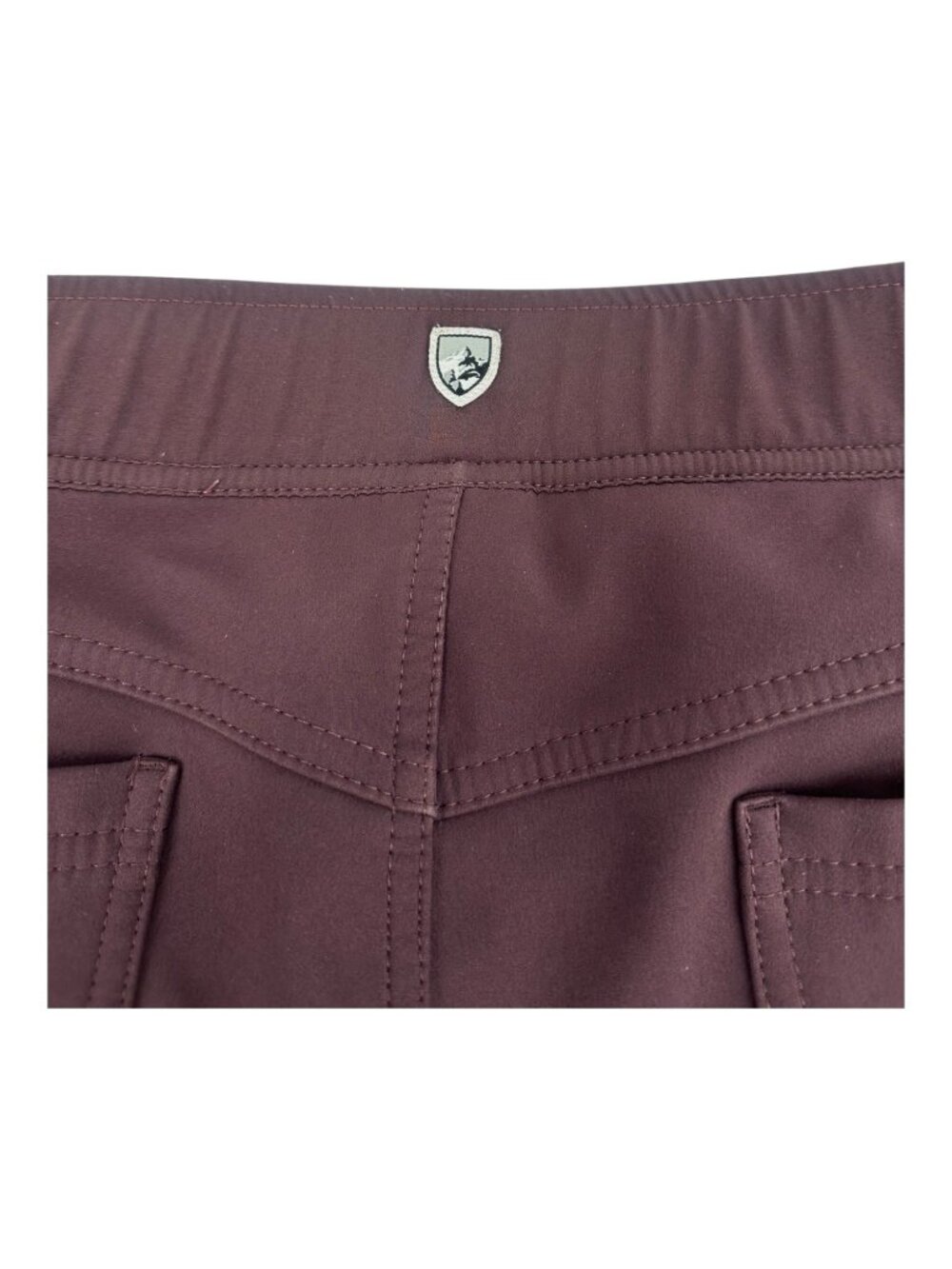 Kuhl Fleece Lined Softshell Hiking Pants 16 Brown Winter Coat Gorpcore - Picture 4 of 11